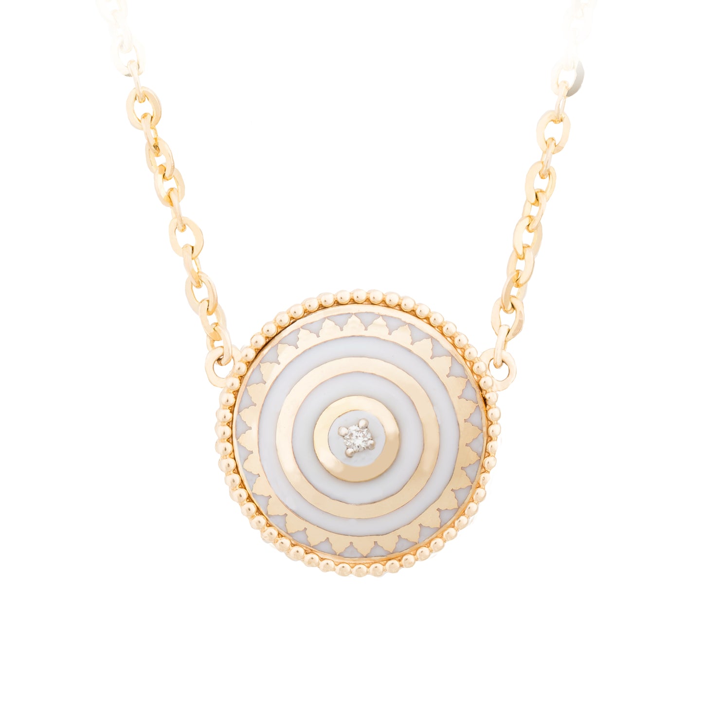 Maison Merchant Coeur Du Monde Classique Pendant with Chain