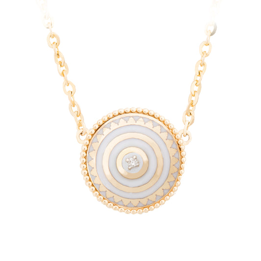 Maison Merchant Coeur Du Monde Classique Pendant with Chain
