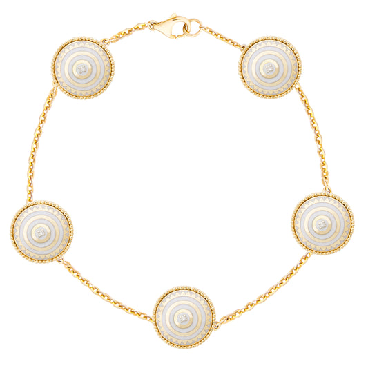 Maison Merchant Coeur Du Monde Classique 5 motif bracelet