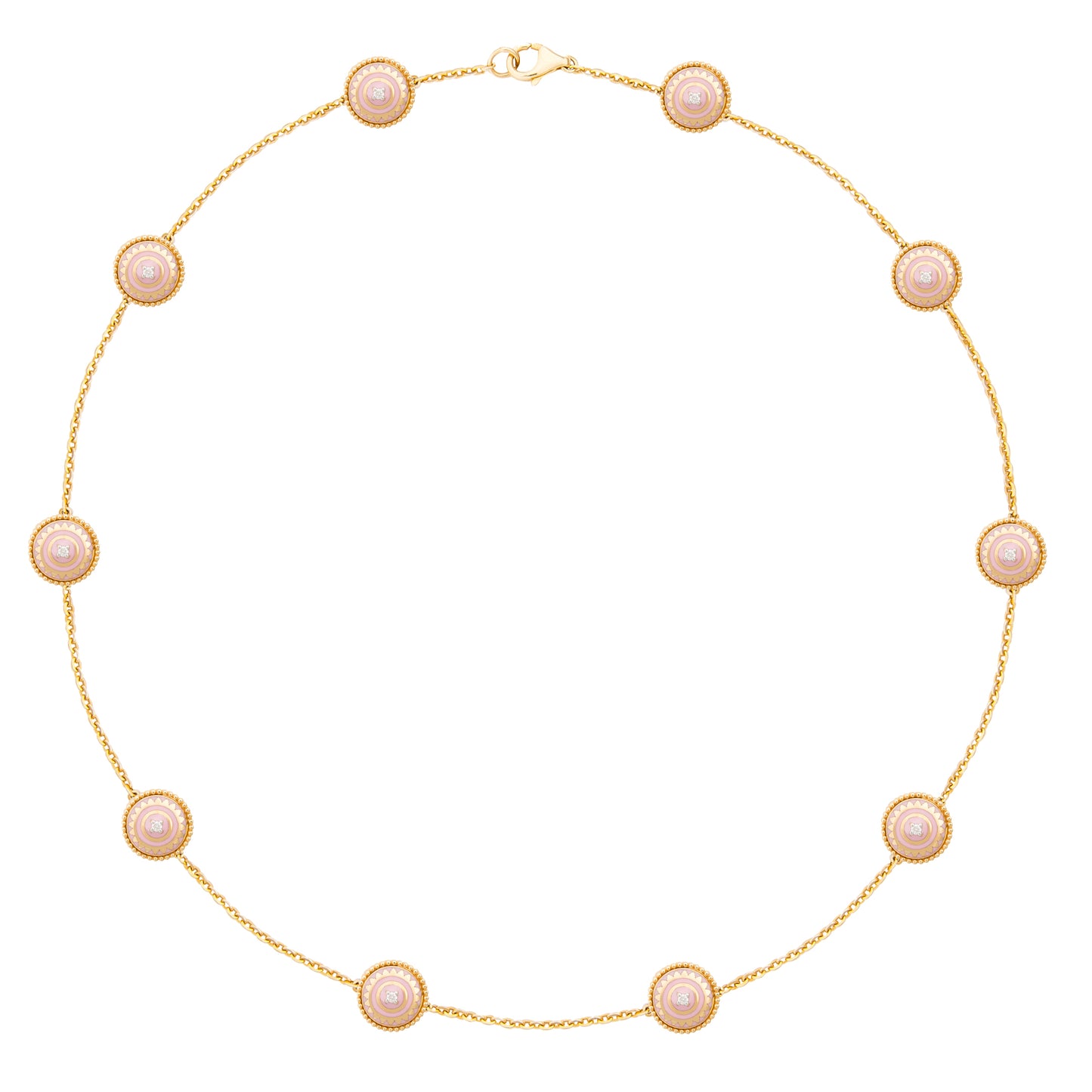 Maison Merchant Coeur Du Monde Petit 10 motif necklace