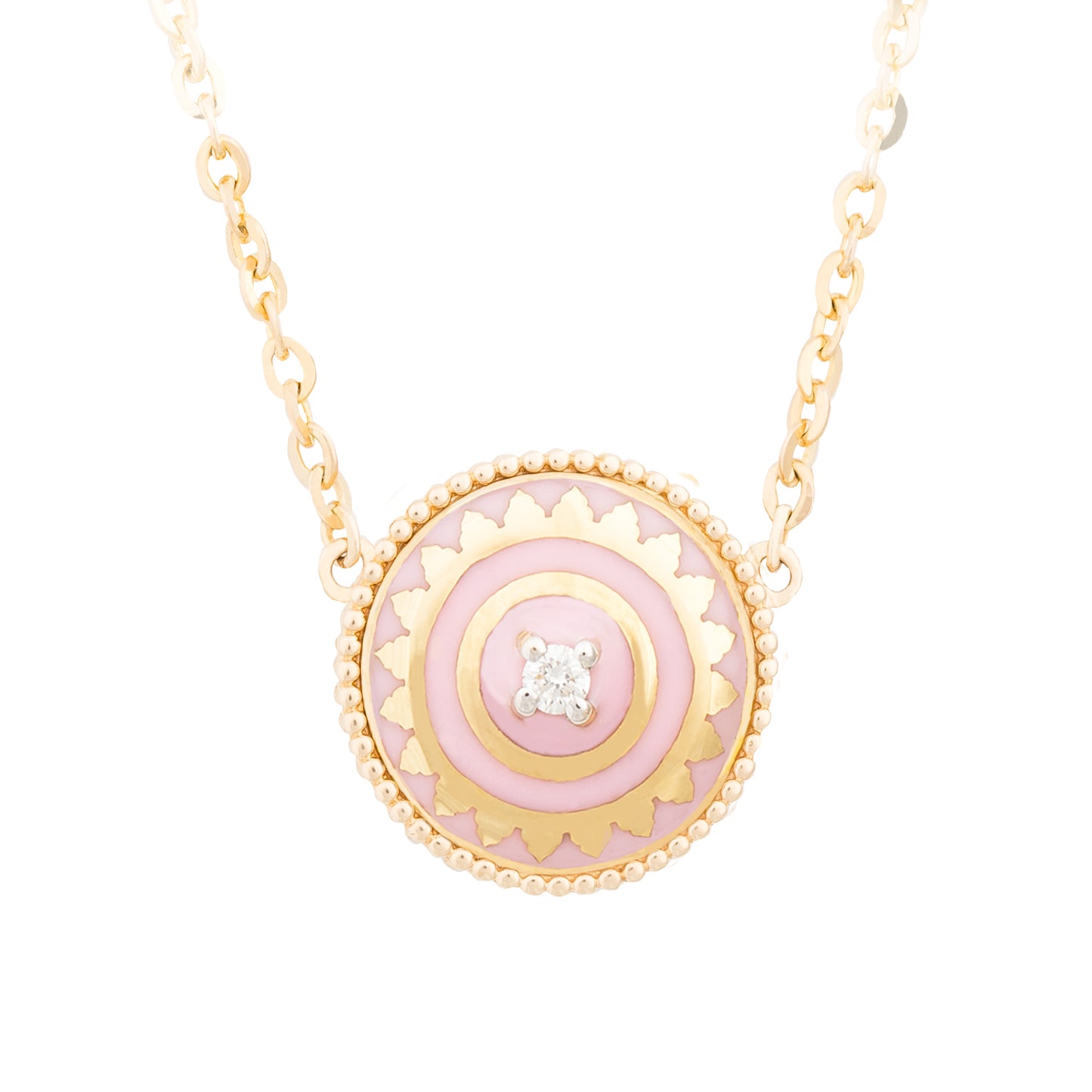 Maison Merchant Coeur Du Monde Petit Pendant with Chain