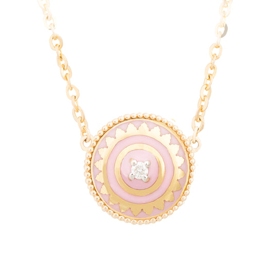 Maison Merchant Coeur Du Monde Petit Pendant with Chain