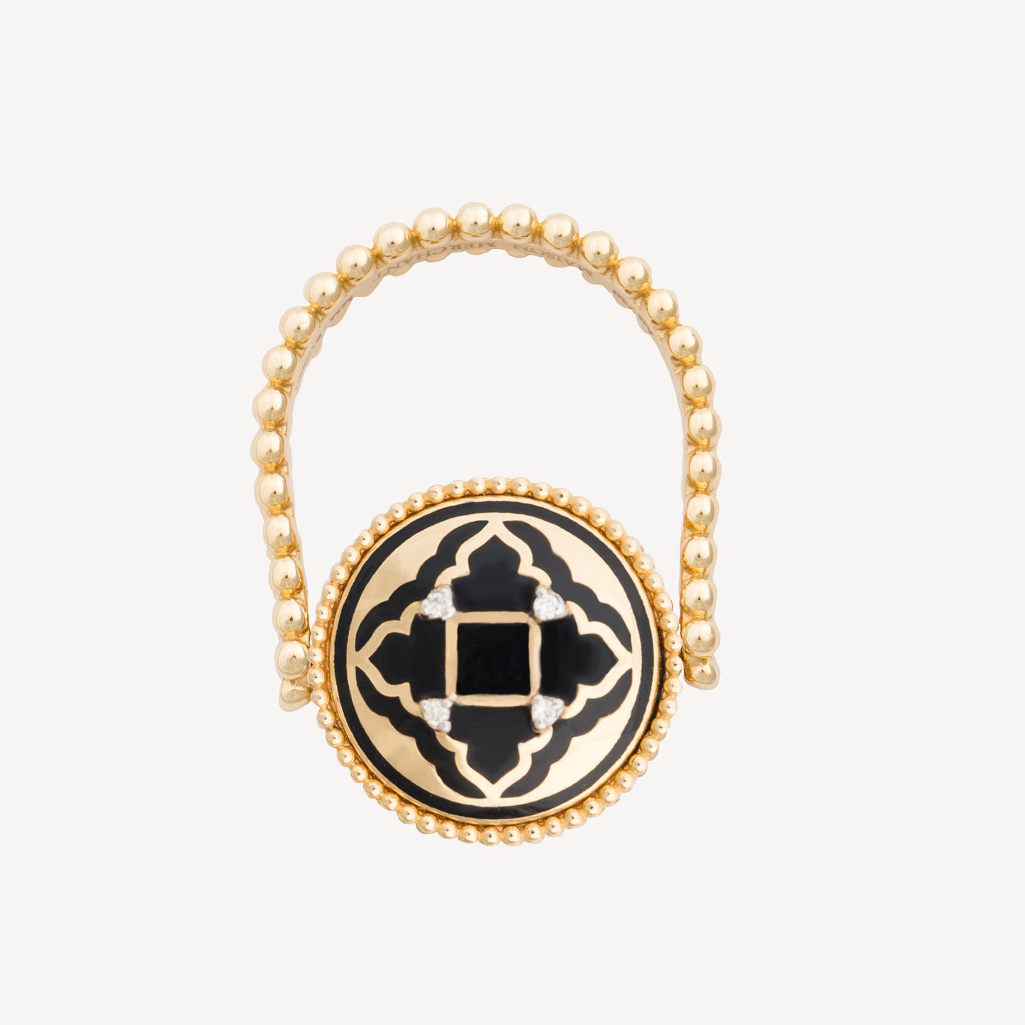 Maison Merchant Coeur du Monde Classique reversible ring