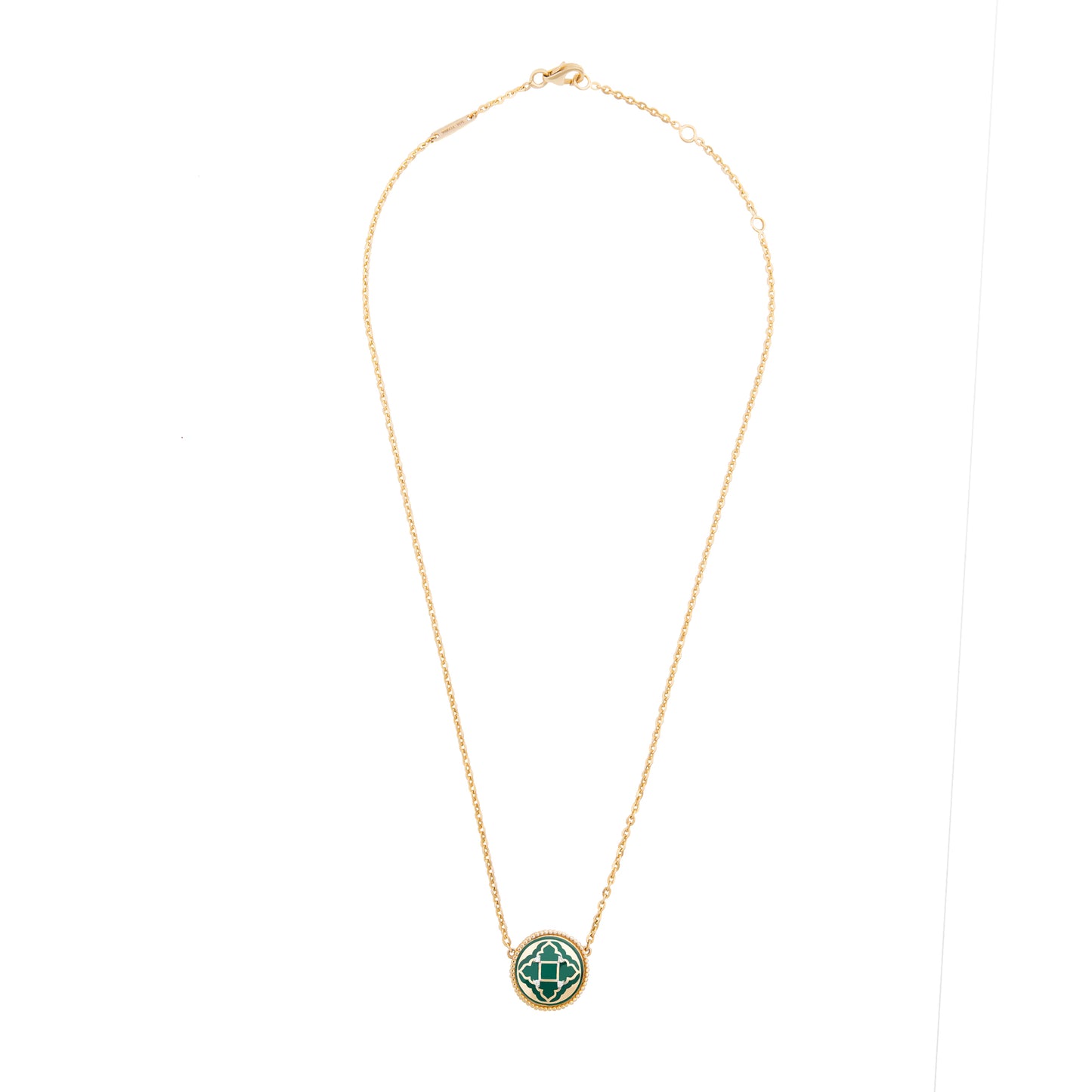 Maison Merchant Muse D' Art Classique Pendant with Chain