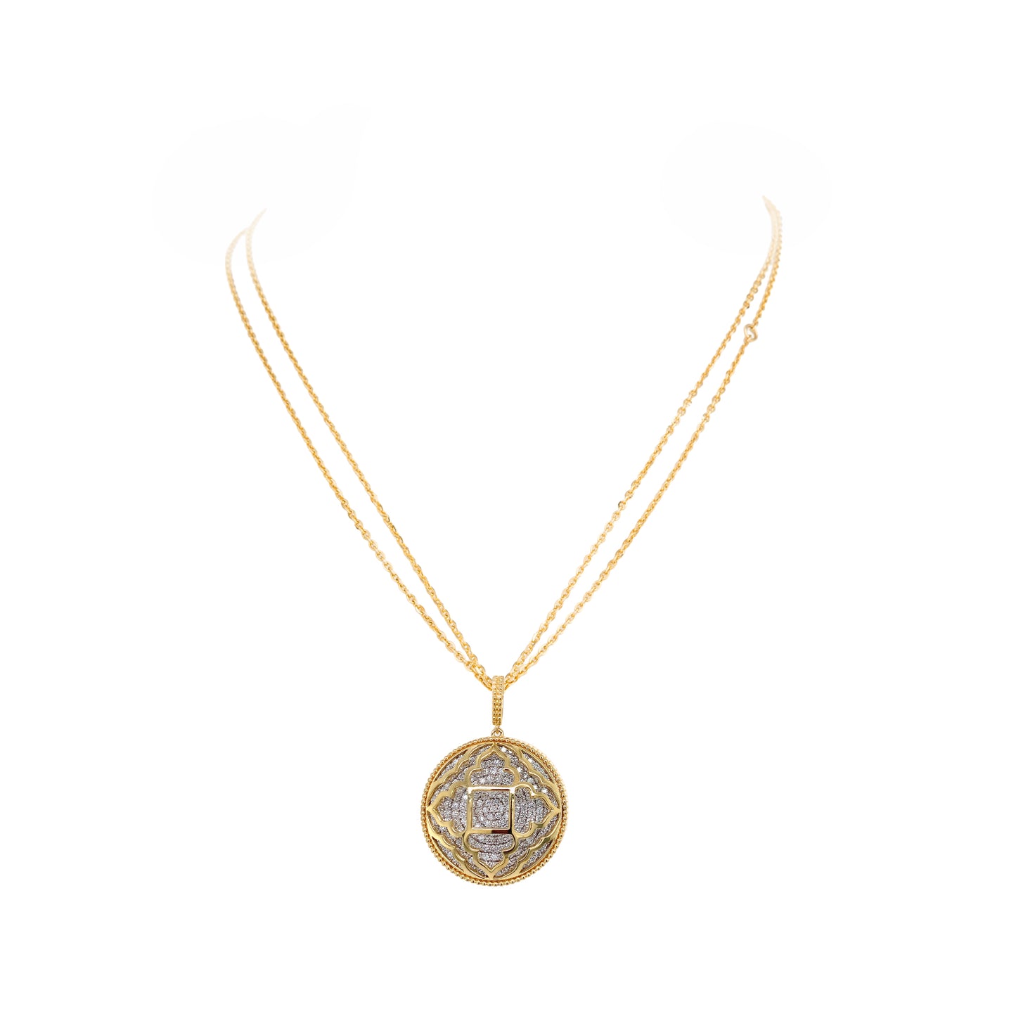 Maison Merchant Renaître d’Or Majesté long necklace, 1 motif